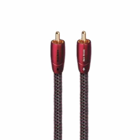 AudioQuest Red River RCA to RCA Interconnect Cables (Pair) AudioQuest Sight and Sound Galleria