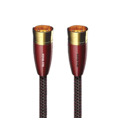 AudioQuest Red River XLR to XLR Interconnect Cables (Pair) AudioQuest Sight and Sound Galleria