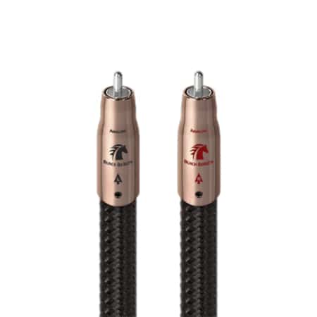 AudioQuest Black Beauty RCA to RCA Interconnect Cables (Pair) AudioQuest Sight and Sound Galleria