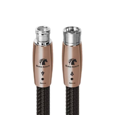 AudioQuest Black Beauty XLR to XLR Interconnect Cables (Pair) AudioQuest Sight and Sound Galleria