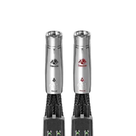 AudioQuest Dragon XLR to XLR Interconnect Cables (Pair) AudioQuest Sight and Sound Galleria