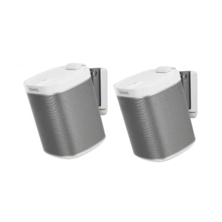 Flexson P1-WMX2 Wall Mounts for Sonos Play:1 (White) (Pair) Clearance Sight and Sound Galleria