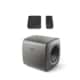 KEF KC62 Subwoofer + KW1 Wireless Subwoofer Adapter (Carbon Black) Bundles Sight and Sound Galleria 2