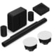 Two Zone Living Complete Sonos Bundle (White) Sonos Design & Consultation Sight and Sound Galleria