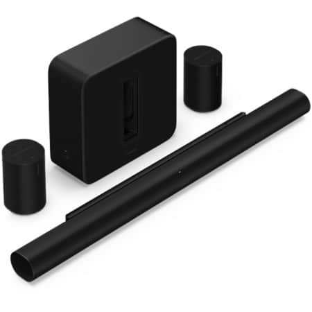 The Simple Cinema Complete Sonos Bundle (Black)