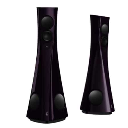 Estelon Forza Floorstanding Speakers (Violet Night Liquid Gloss) Estelon Sight and Sound Galleria