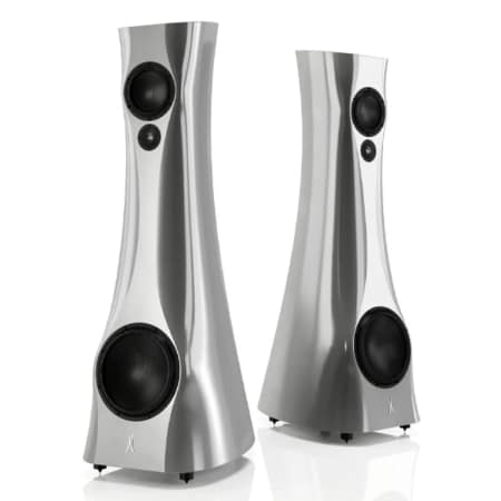 Estelon X Diamond Mk II (Silver Pure Aluminium Liquid Gloss) Estelon Sight and Sound Galleria