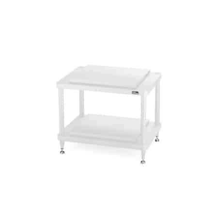 Solidsteel S5-2 Two-Shelf HiFi Rack (White) HiFi Racks Sight and Sound Galleria