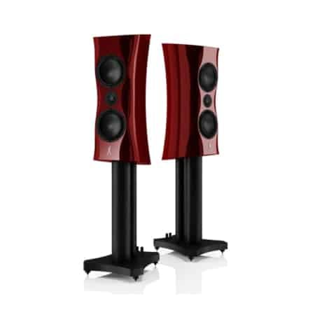 Estelon XC Mk II Speakers (Red Rocket Liquid Gloss)